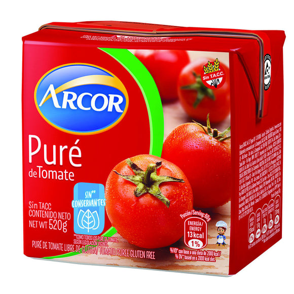 Puré de tomate Arcor 520g