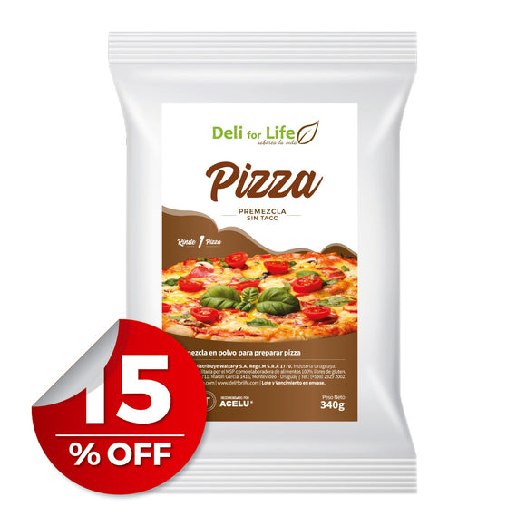 Premezcla pizza DELI FOR LIFE - 340Grs - Tienda Infoceliacos