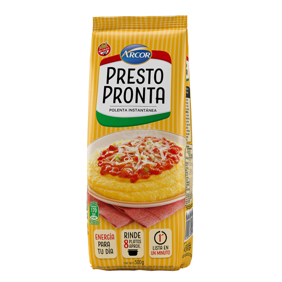 Polenta Prestopronta ARCOR - 500Grs - Tienda Infoceliacos