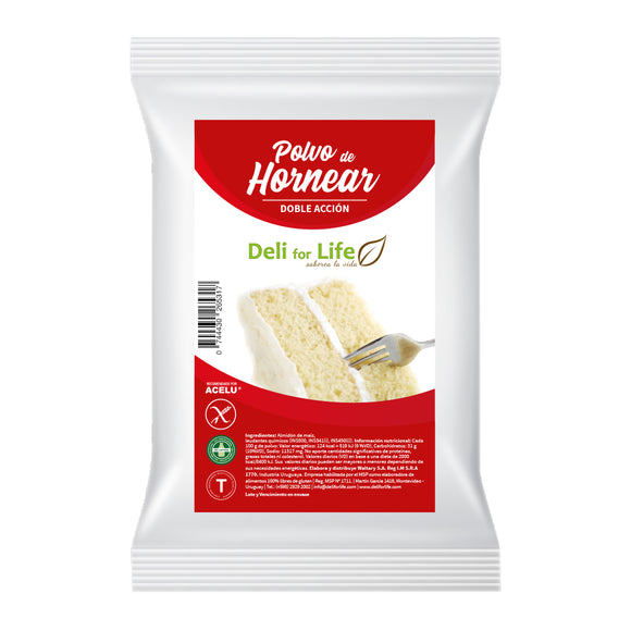 Polvo para Hornear DELI FOR LIFE - 200Grs - Tienda Infoceliacos