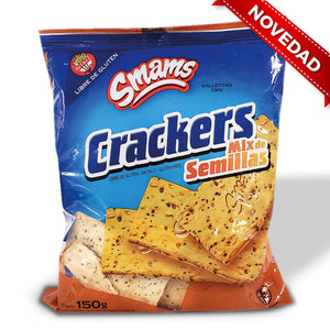 Galletas Cracker con semillas SMAMS - 150Grs