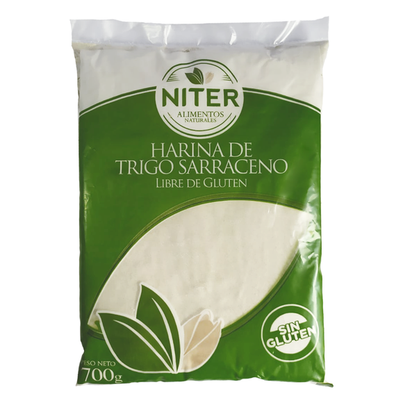 Harina de Trigo Sarraceno S/Gluten 700g Niter