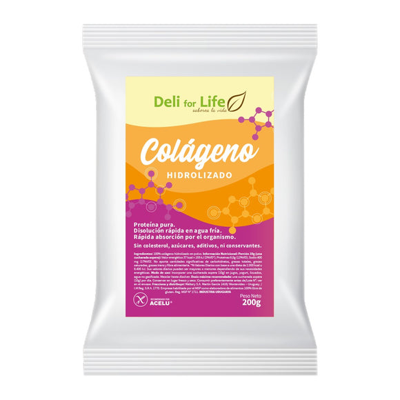 Colágeno Hidrolizado 200g Deli for life