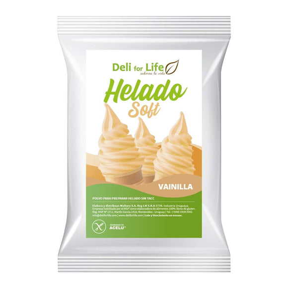 Helado Soft Vainilla 100g Deli For Life